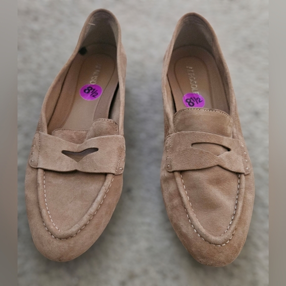 Aerosoles Map Out Suede Loafer Flats Women 8.5 - Picture 2 of 4